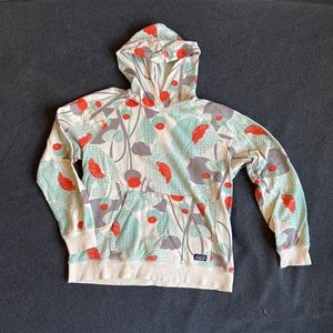 Patagonia Floral Pullover Sweatshirt Hoodie